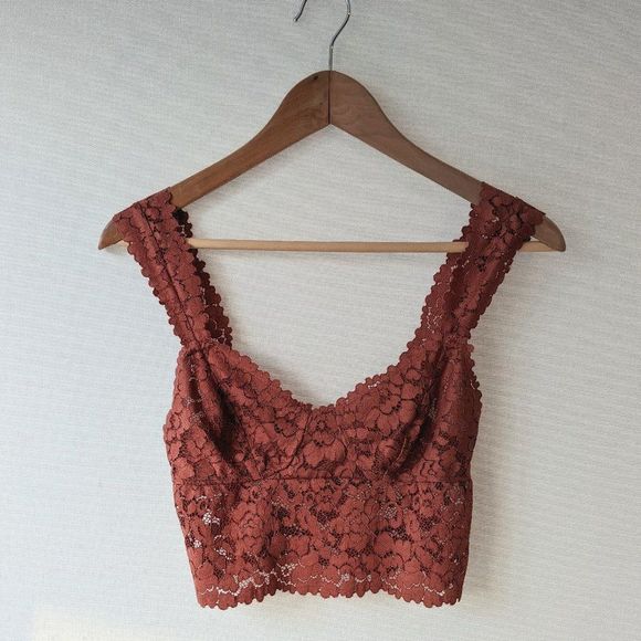 Anthropologie Free People Intimately Sienna Lace Bralette - Picture 2 of 3